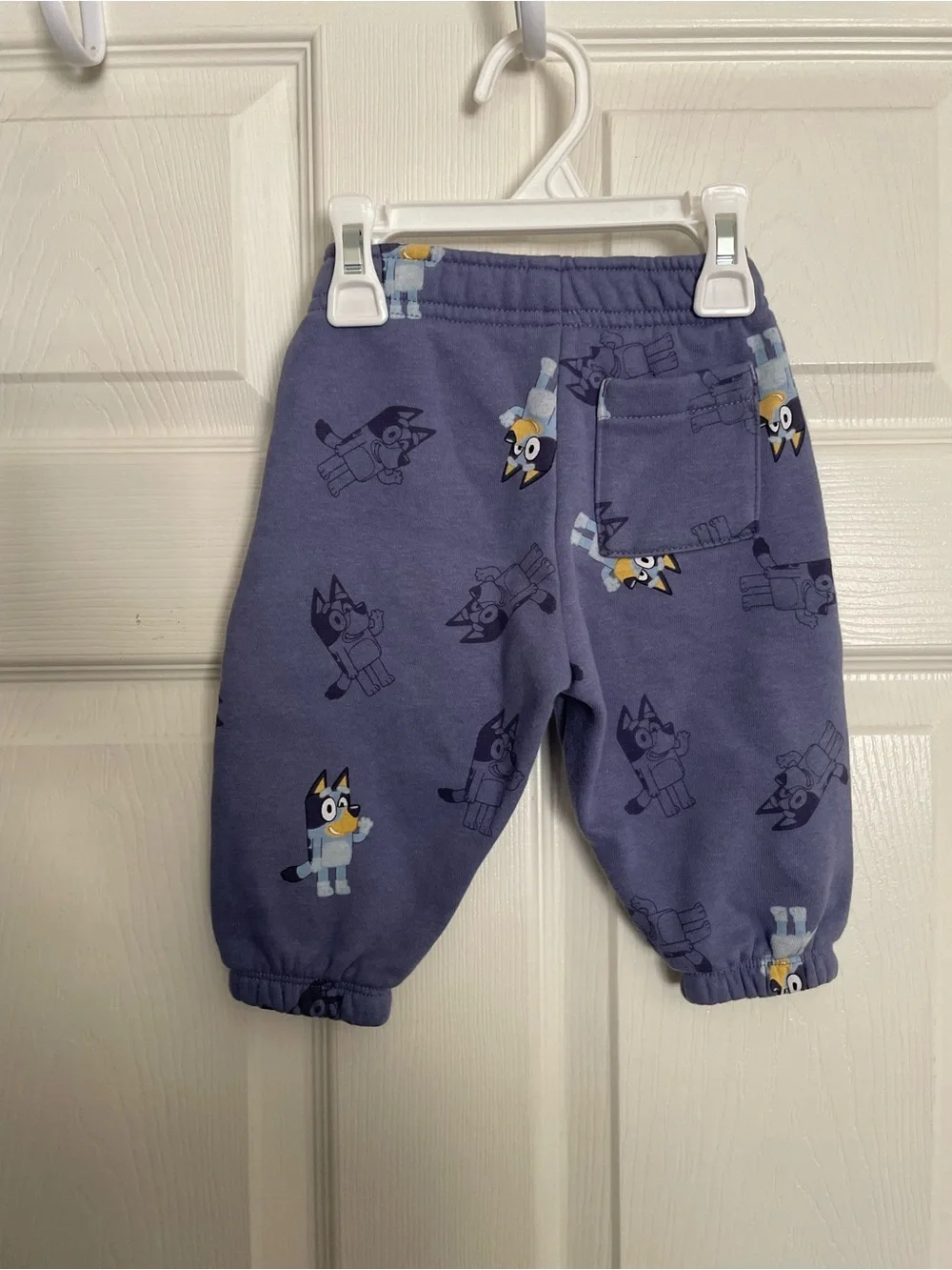 GAP Baby 6-12 Months Bluey Lavender Pullover Sweatshirt and Sweatpants Set